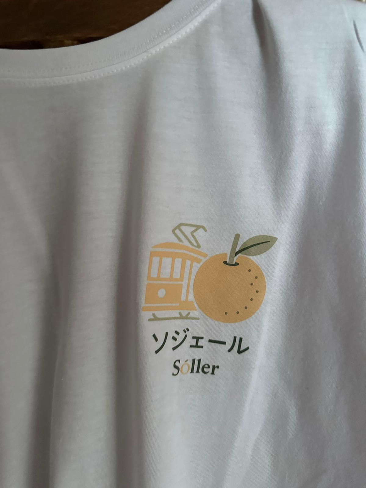 Japan Edition white T-shirt with Japanese script