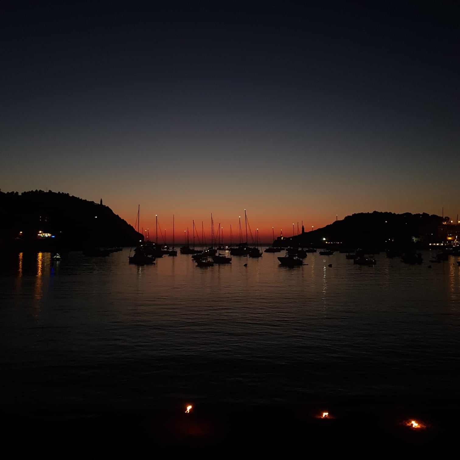 Port de Sóller golden hour